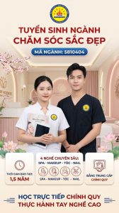 nganh cham soc sac dep